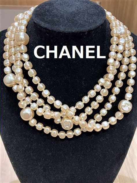 chanel パール ネックレス|ネックレス .